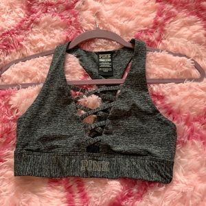 Vs pink sports cutout bra